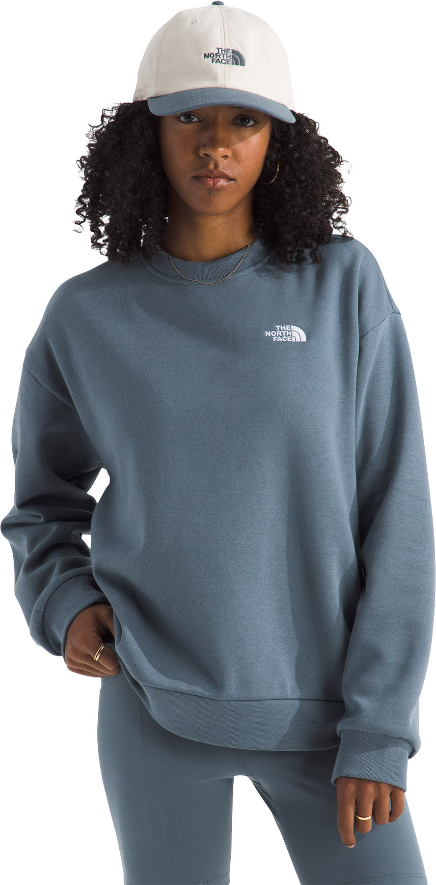 Evolution Simple Dome Oversized Crew Neck Sweatshirt - Women's