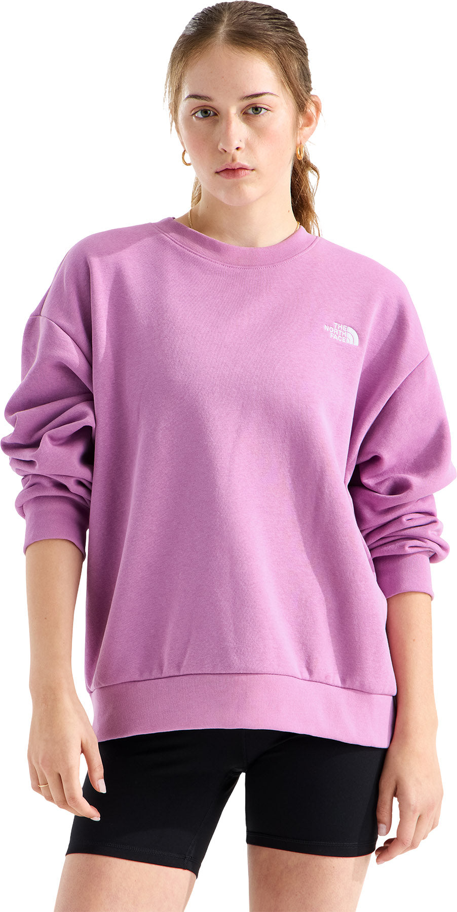 Evolution Simple Dome Oversized Crew Neck Sweatshirt - Women's
