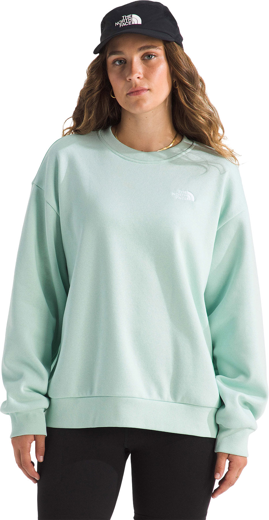 Evolution Simple Dome Oversized Crew Neck Sweatshirt - Women's
