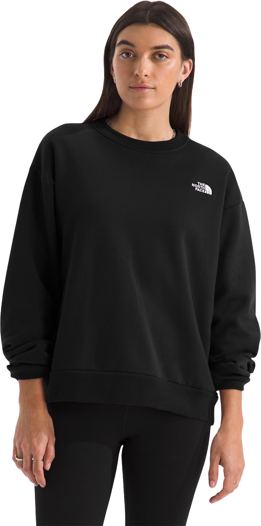 Evolution Simple Dome Oversized Crew Neck Sweatshirt - Women's