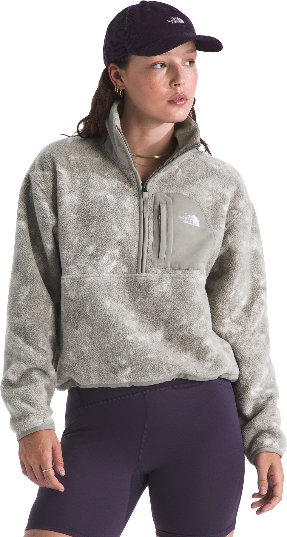Yumiori Off Peak ½-Zip Printed Jacket - Women's