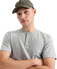 Tri-Blend Short-Sleeve Henley T-shirt - Men's