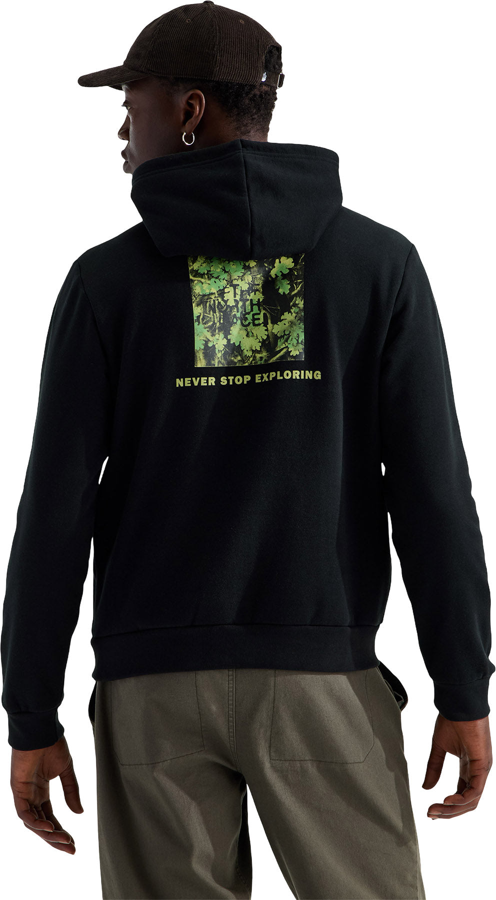 Evolution Yosemite Oak Print Regular Hoodie - Men's