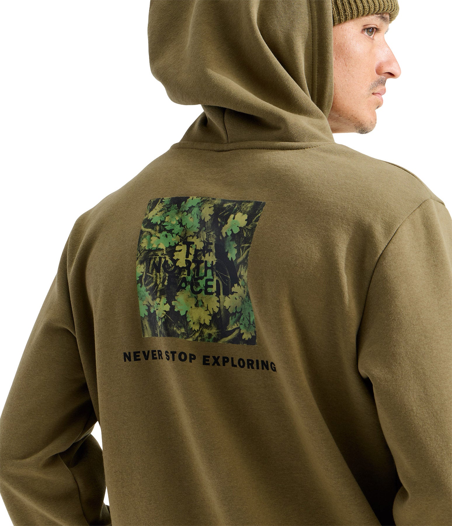 Evolution Yosemite Oak Print Regular Hoodie - Men's