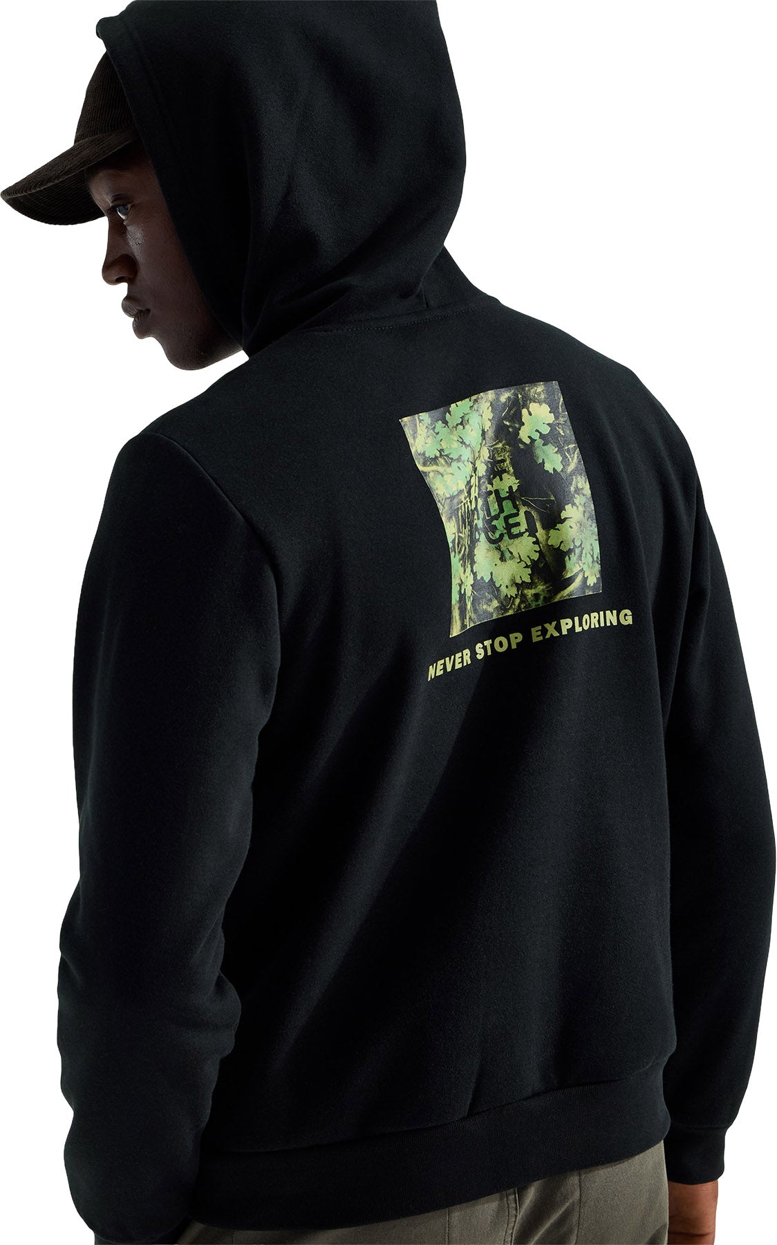 Evolution Yosemite Oak Print Regular Hoodie - Men's