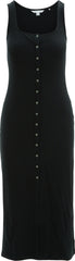 Cloud Rib Button Tank Dress - Women's