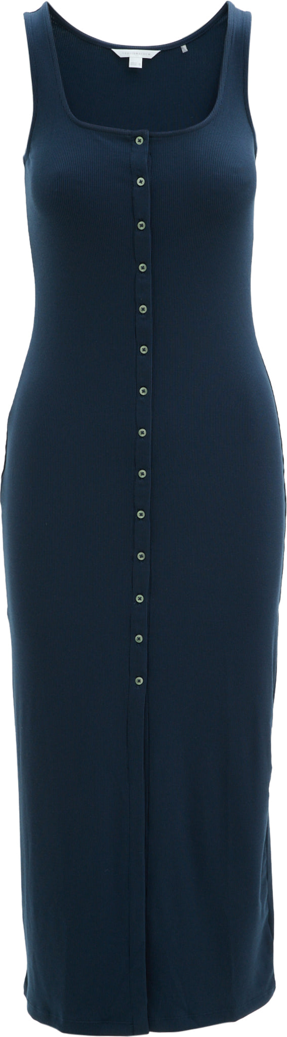 Cloud Rib Button Tank Dress - Women's