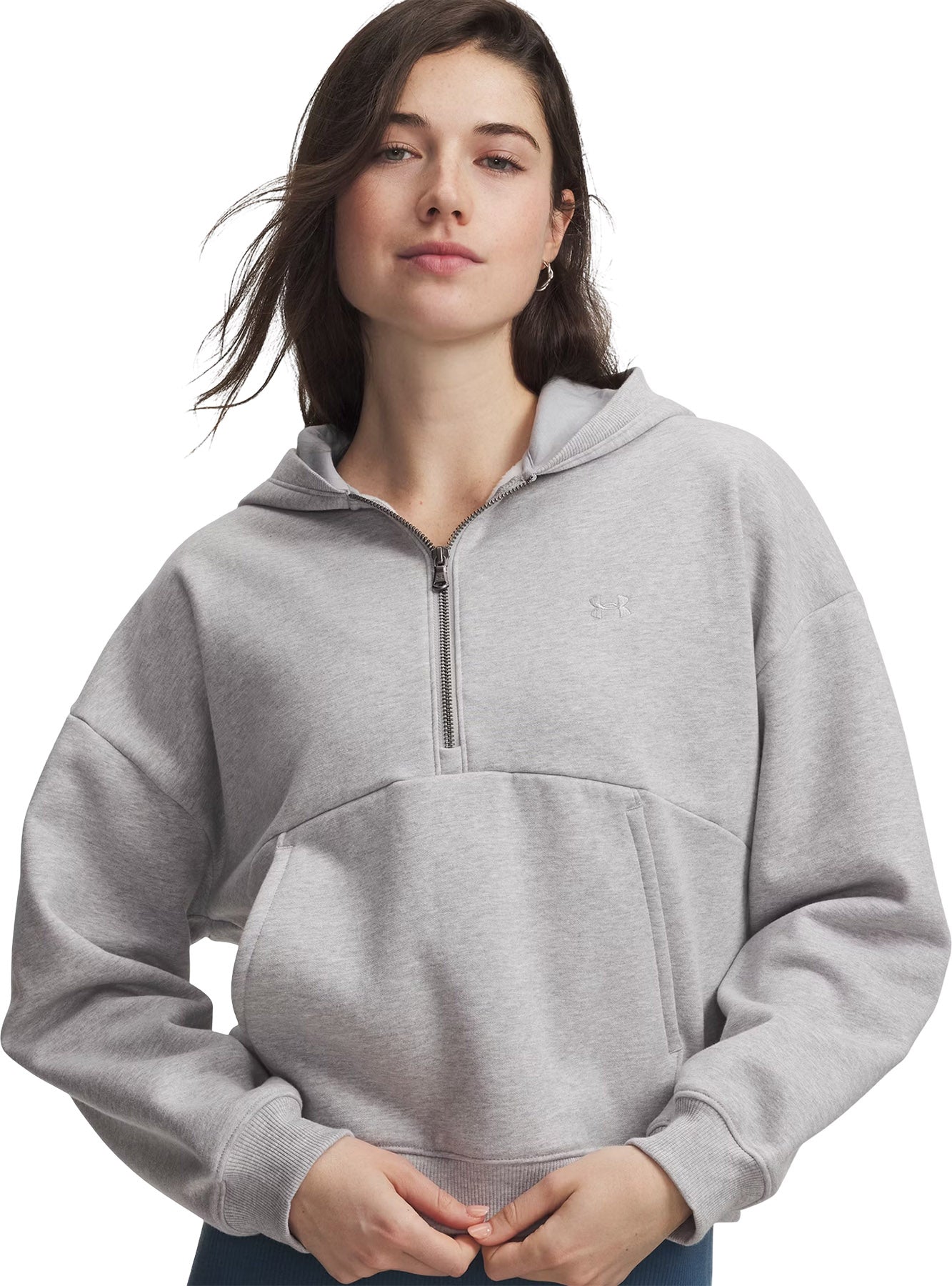 UA Icon Fleece ½ Zip Hoodie - Women's