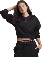 UA Icon Fleece ½ Zip Hoodie - Women's