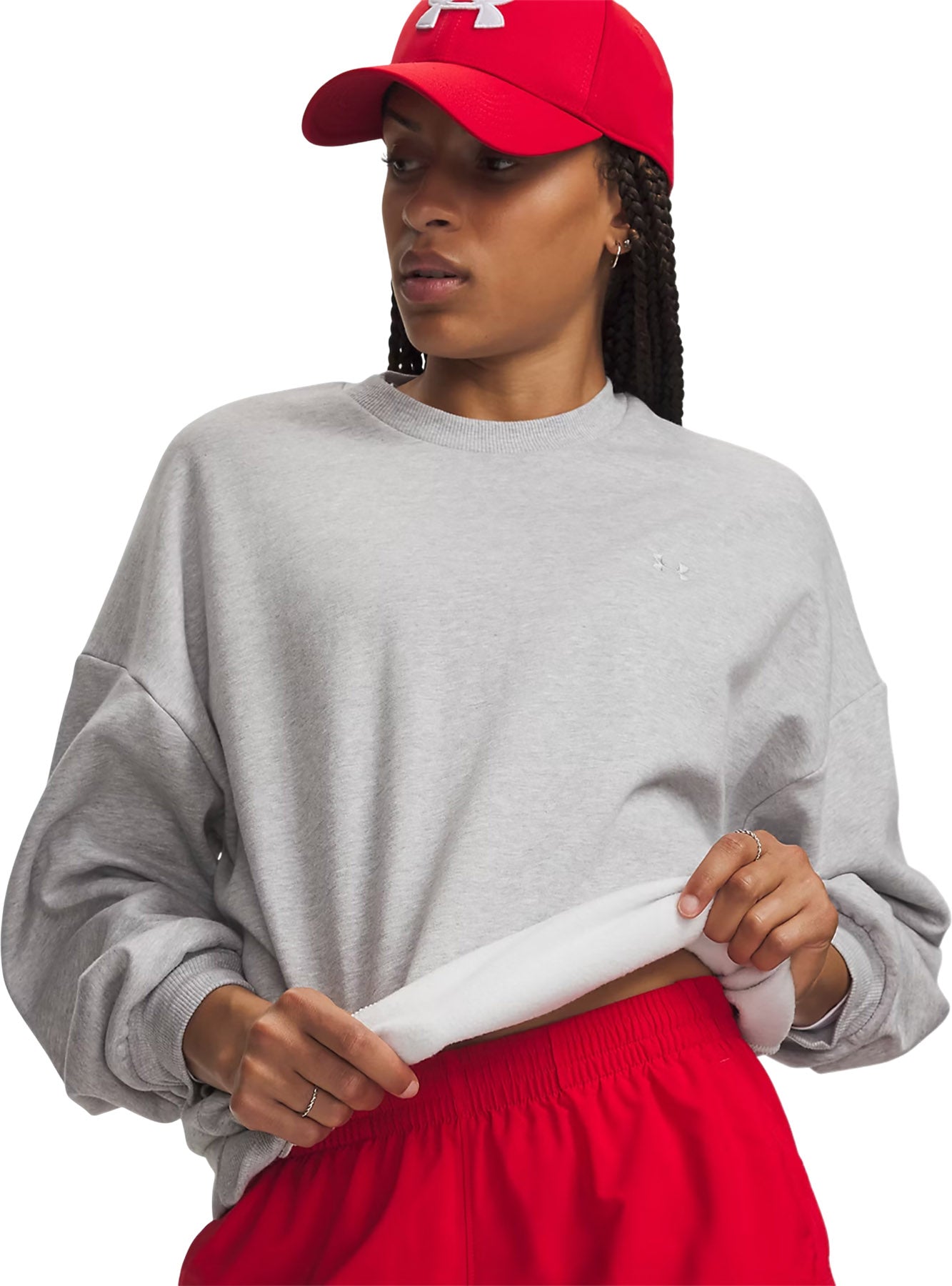 UA Icon Fleece Crew Neck Sweatshirt - Women's