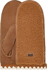 UGGfluff Scalloped Mittens - Women's