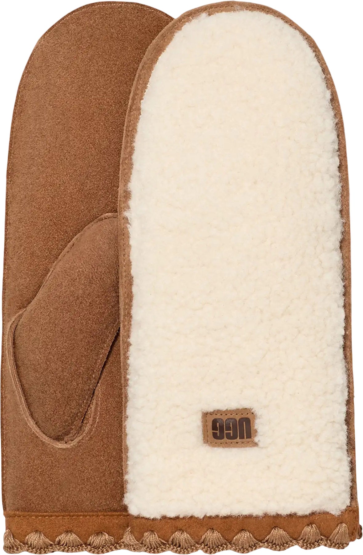 UGGfluff Scalloped Mittens - Women's