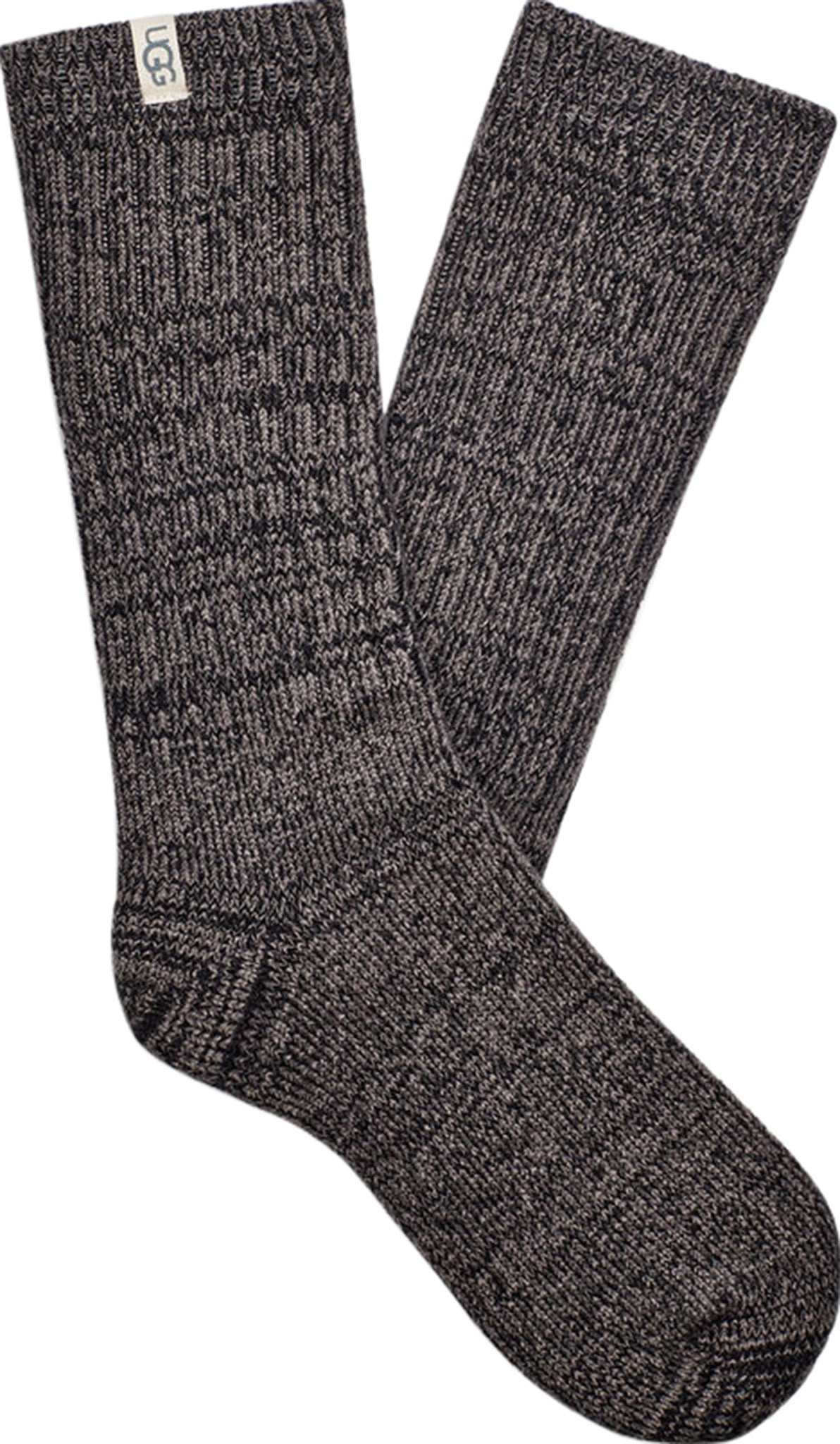 Rib Knit Slouchy Crew Sock - Women's