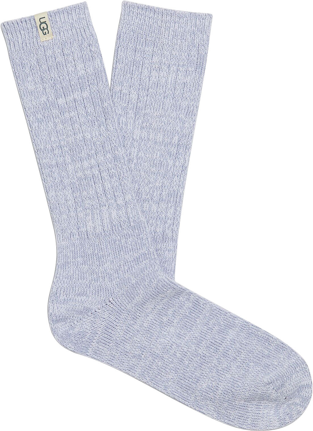 Rib Knit Slouchy Crew Sock - Women's