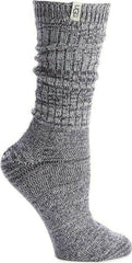 Rib Knit Slouchy Crew Sock - Women's