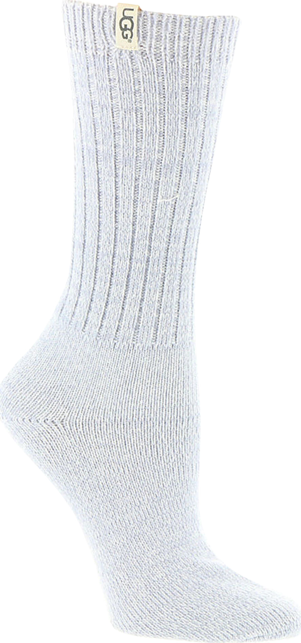 Rib Knit Slouchy Crew Sock - Women's