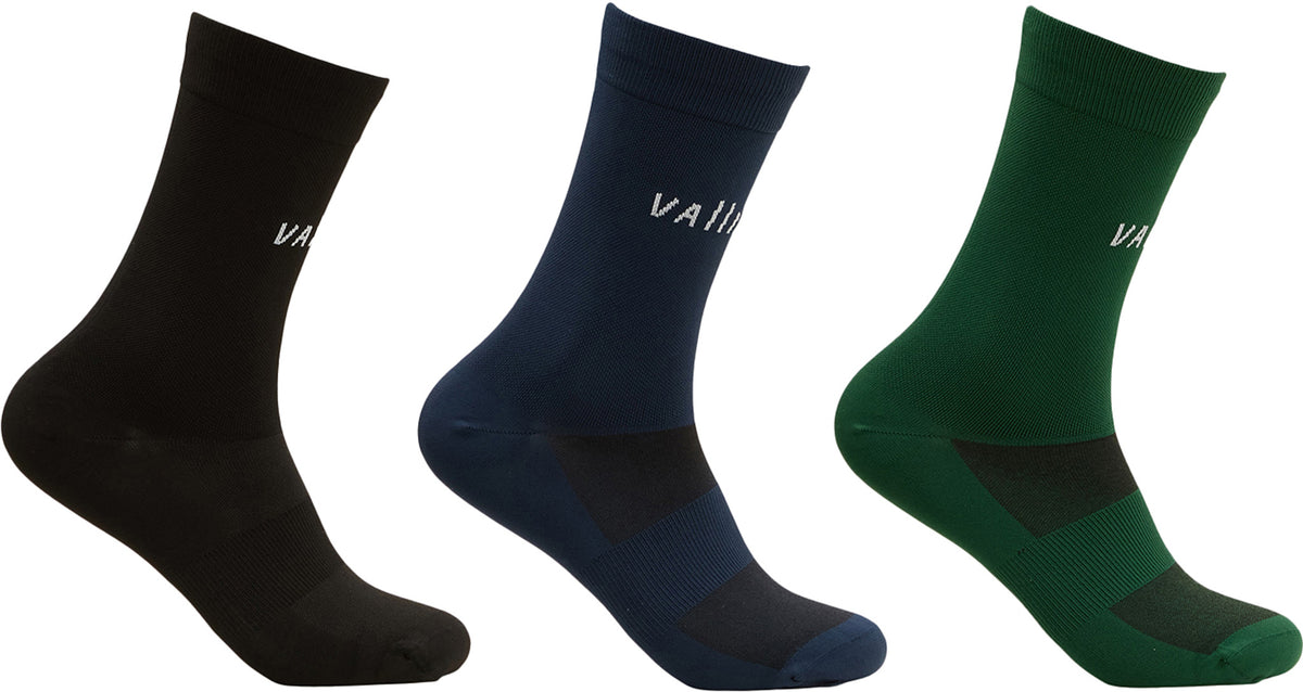 Alto Nylon Crew Socks - 3-Pack - Unisex