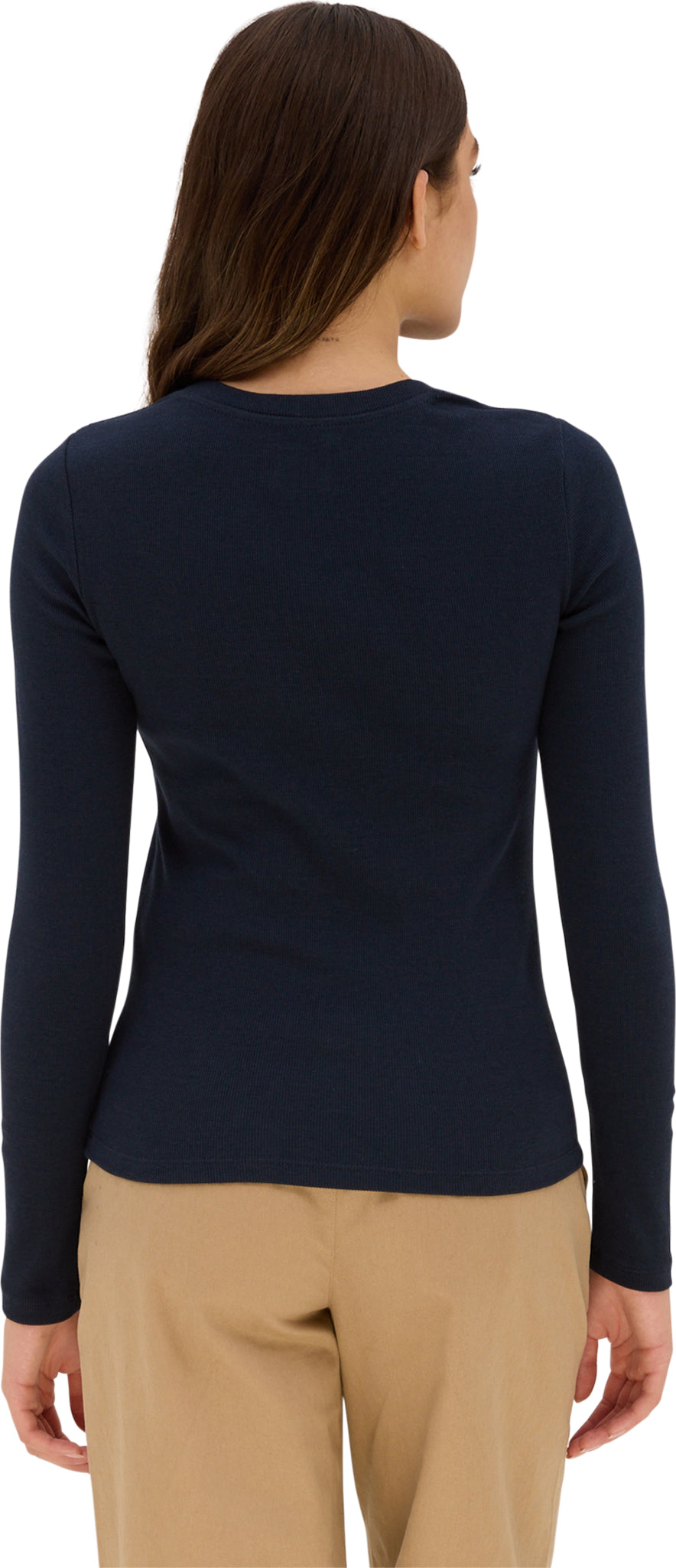 Belgravia Rib Long-Sleeve T-Shirt - Women's