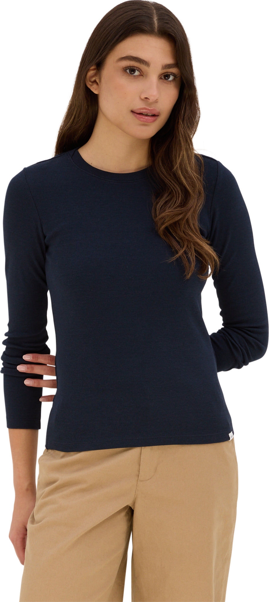 Belgravia Rib Long-Sleeve T-Shirt - Women's