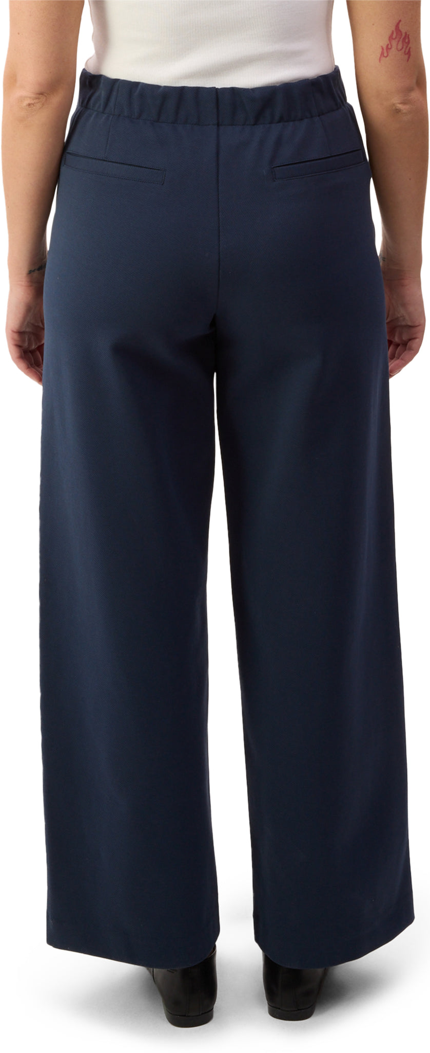Neubau Pull-On Double Knit Wide Leg Pants - Women's