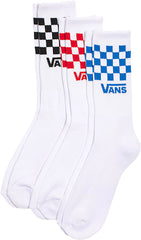 Classic Check 3 Pairs Crew Socks - Unisex