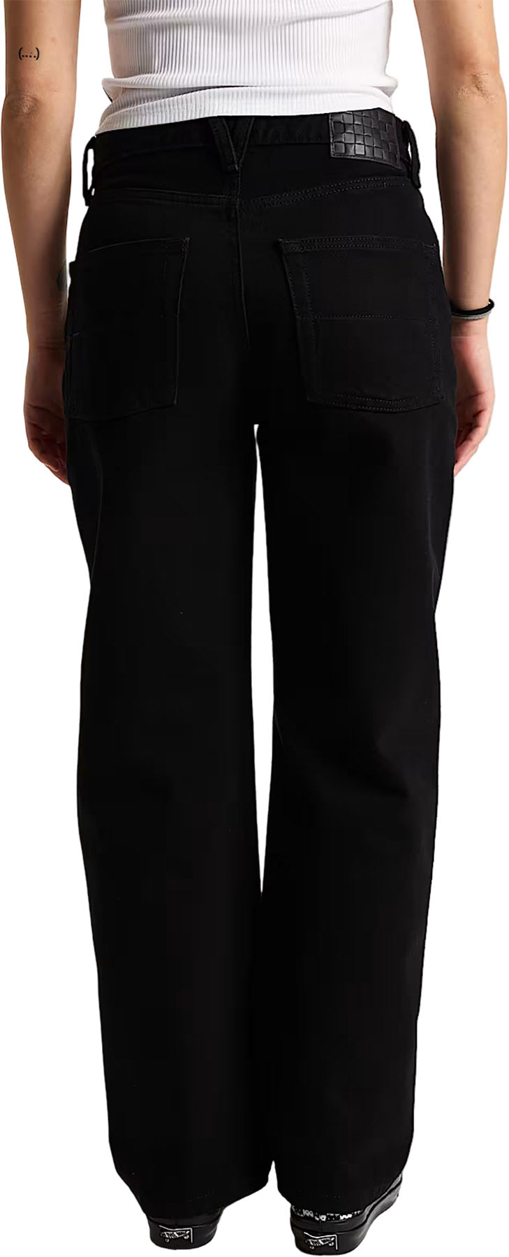 Check-5 Mid Rise Straight Trousers - Women's