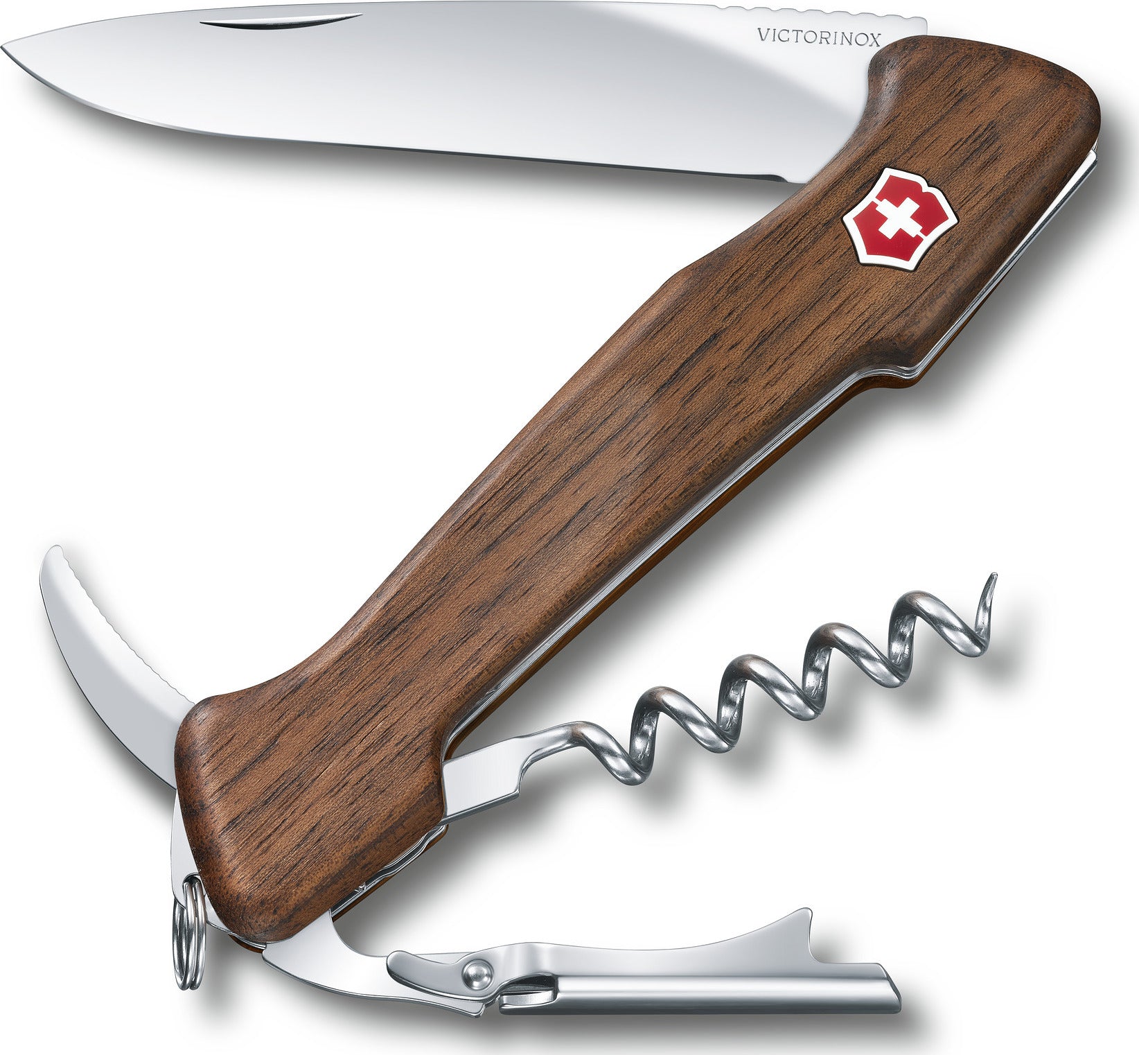 Wine Master Pocket Knife with Leather Pouch