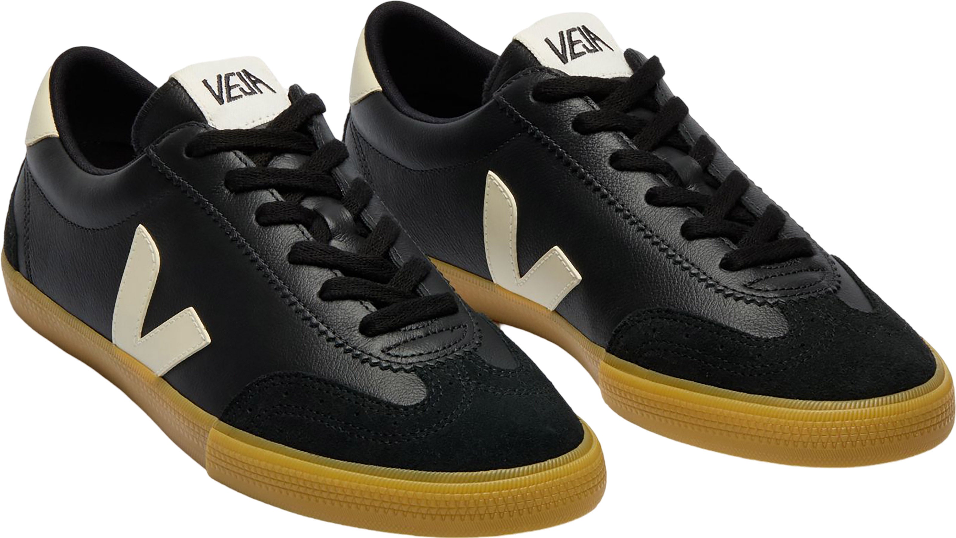 Volley Leather Sneakers - Women's