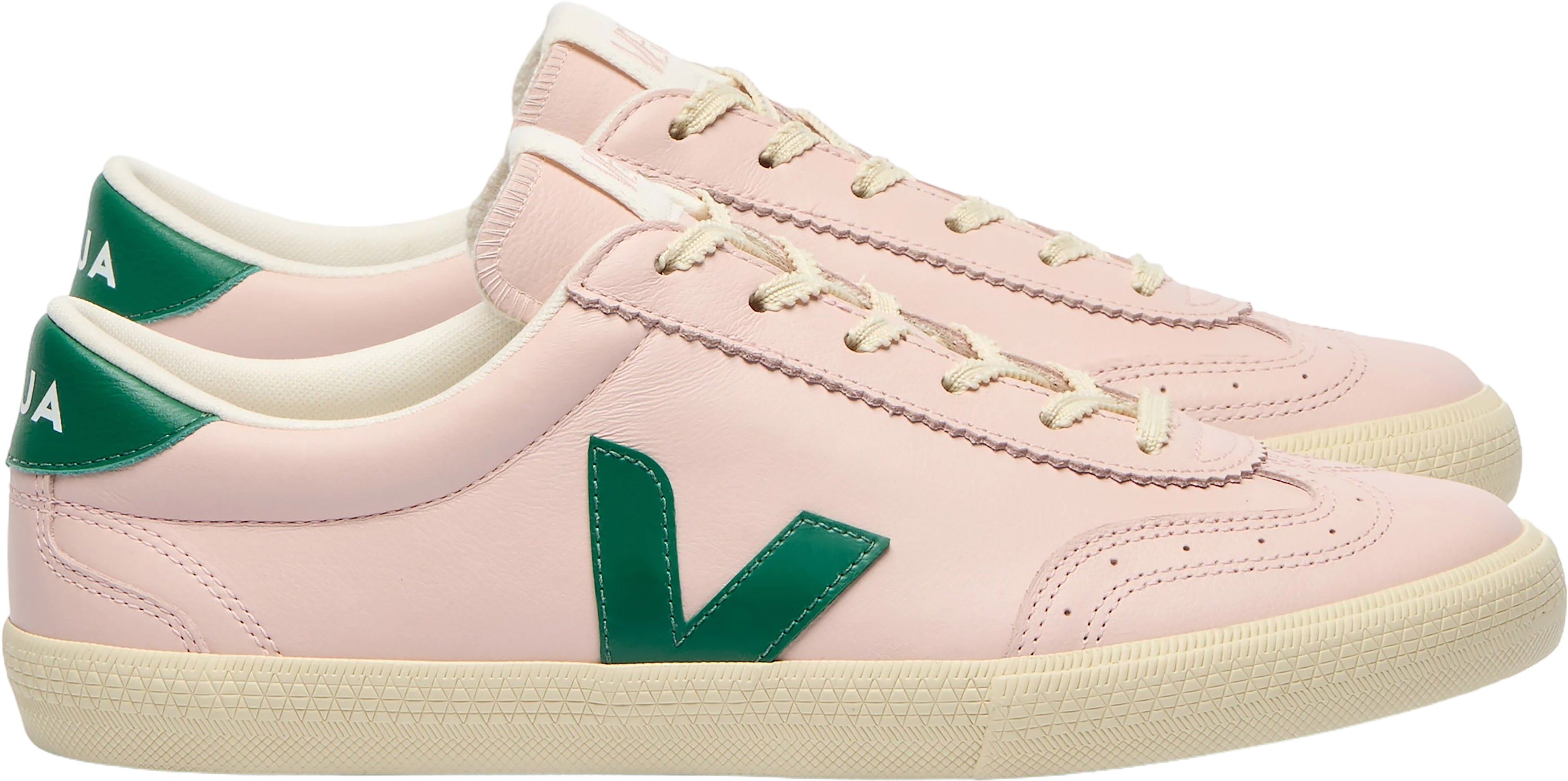 Volley Leather Sneakers - Women's