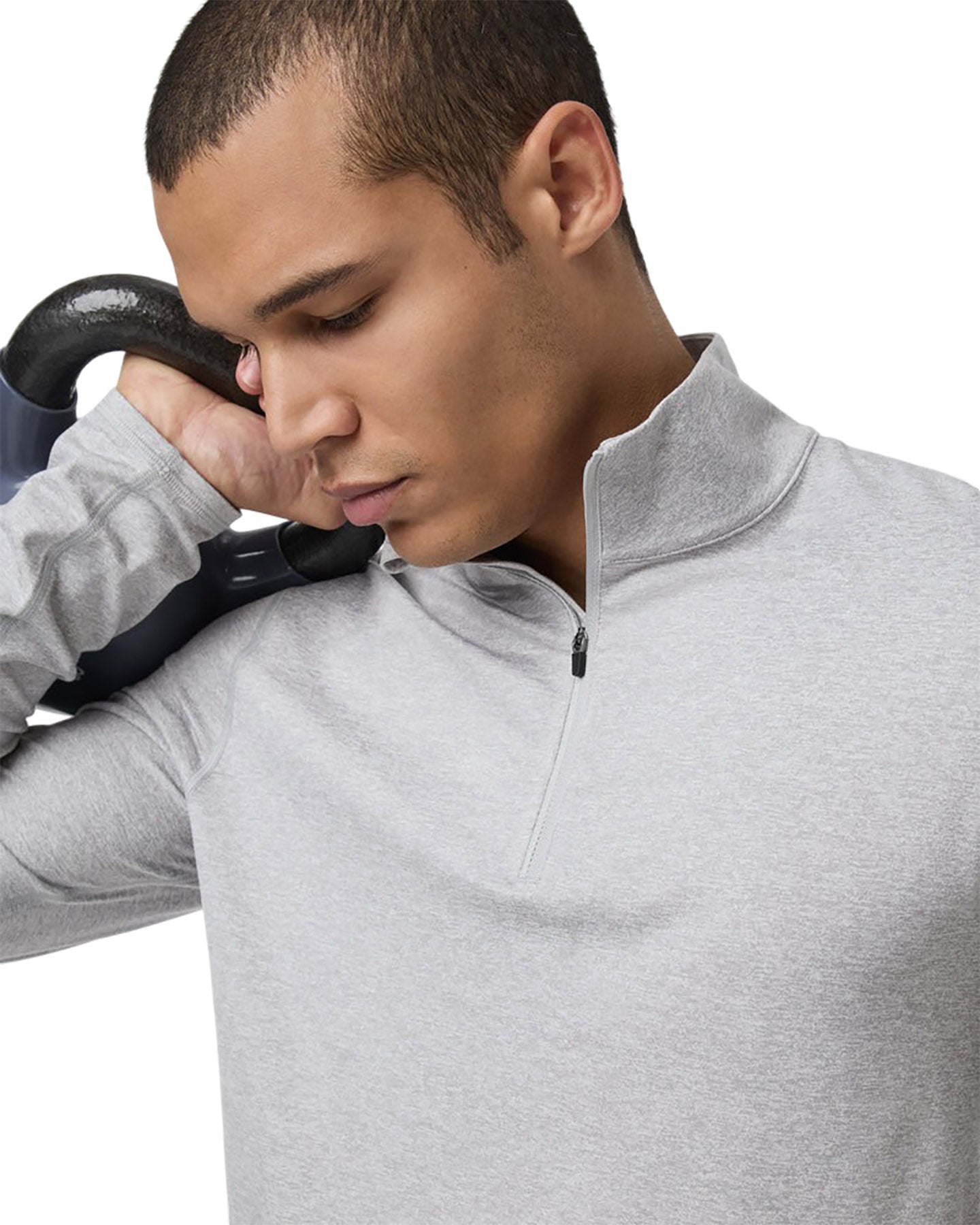 Ponto Half Zip Mock Neck Sweater - Men's