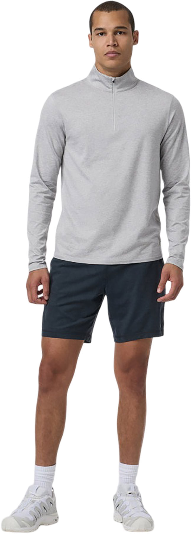 Ponto Half Zip Mock Neck Sweater - Men's