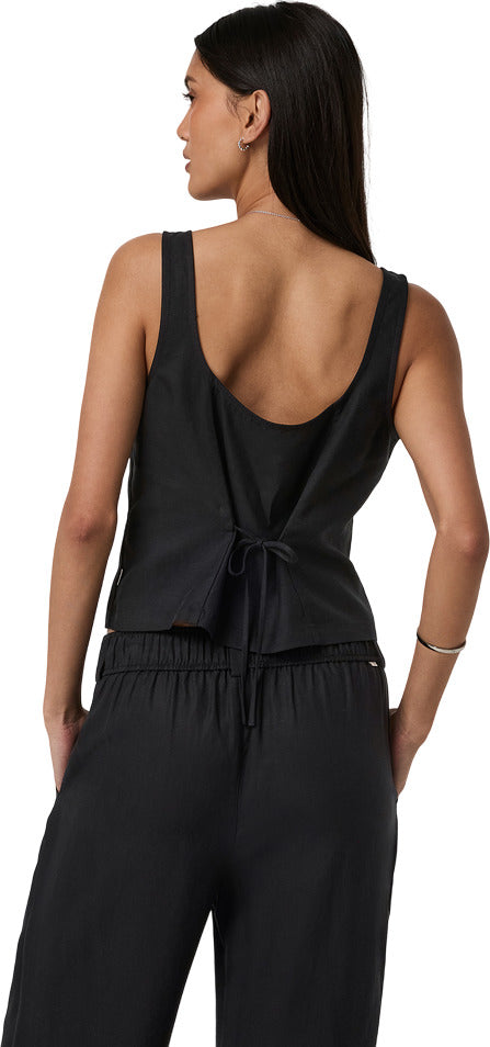 Trestles Twill Button Front Top - Women's