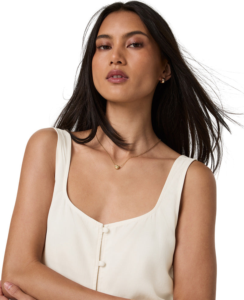 Trestles Twill Button Front Top - Women's