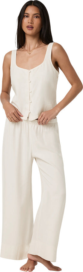 Trestles Twill Button Front Top - Women's