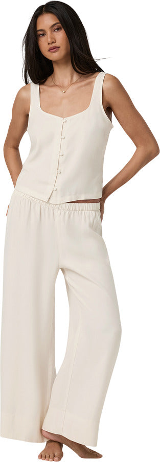 Trestles Twill Crop Wideleg Pant - Women's