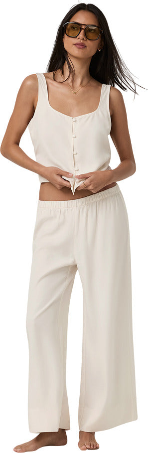 Trestles Twill Crop Wideleg Pant - Women's