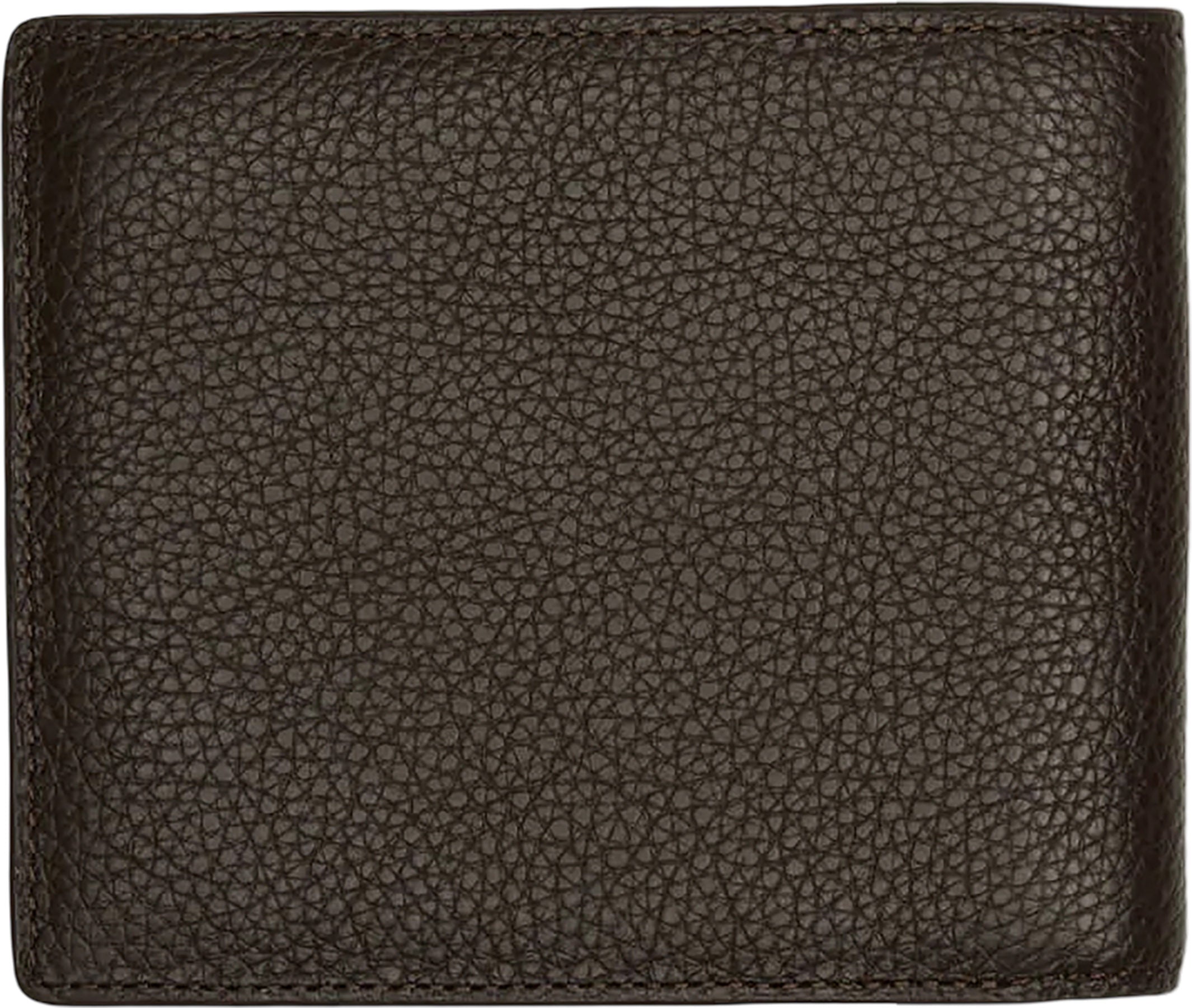 Benin Pebble-Grained Leather Bi-fold Wallet - Men's
