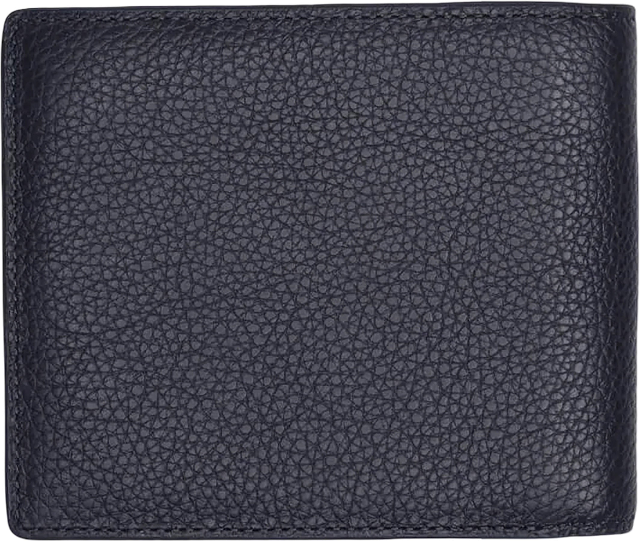 Benin Pebble-Grained Leather Bi-fold Wallet - Men's