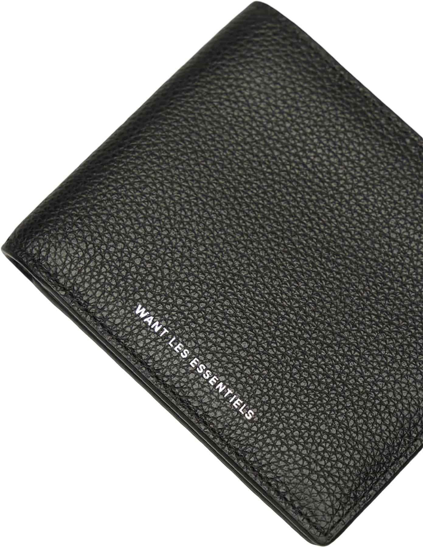 Benin Pebble-Grained Leather Bi-fold Wallet - Men's