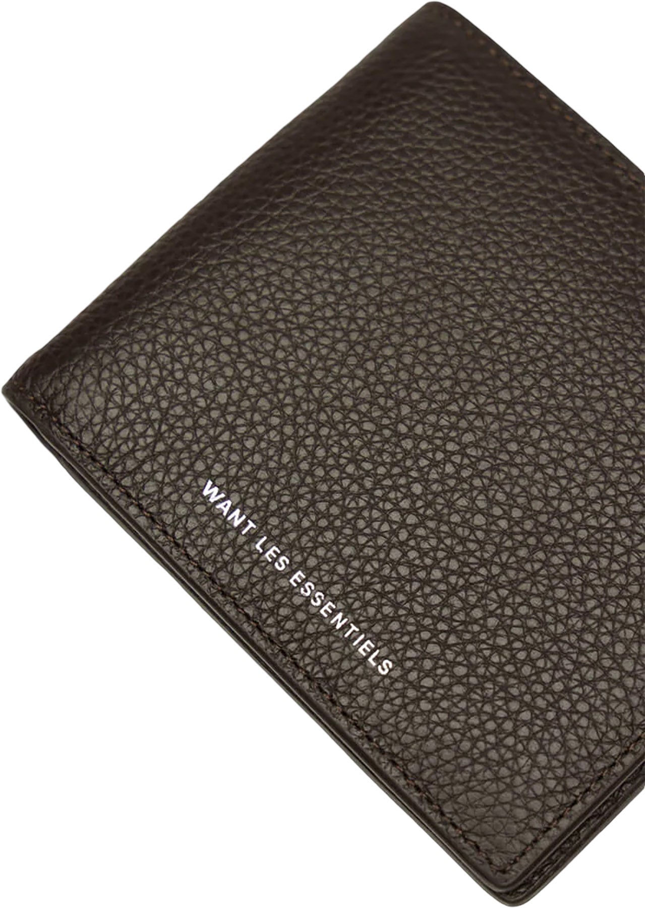 Benin Pebble-Grained Leather Bi-fold Wallet - Men's