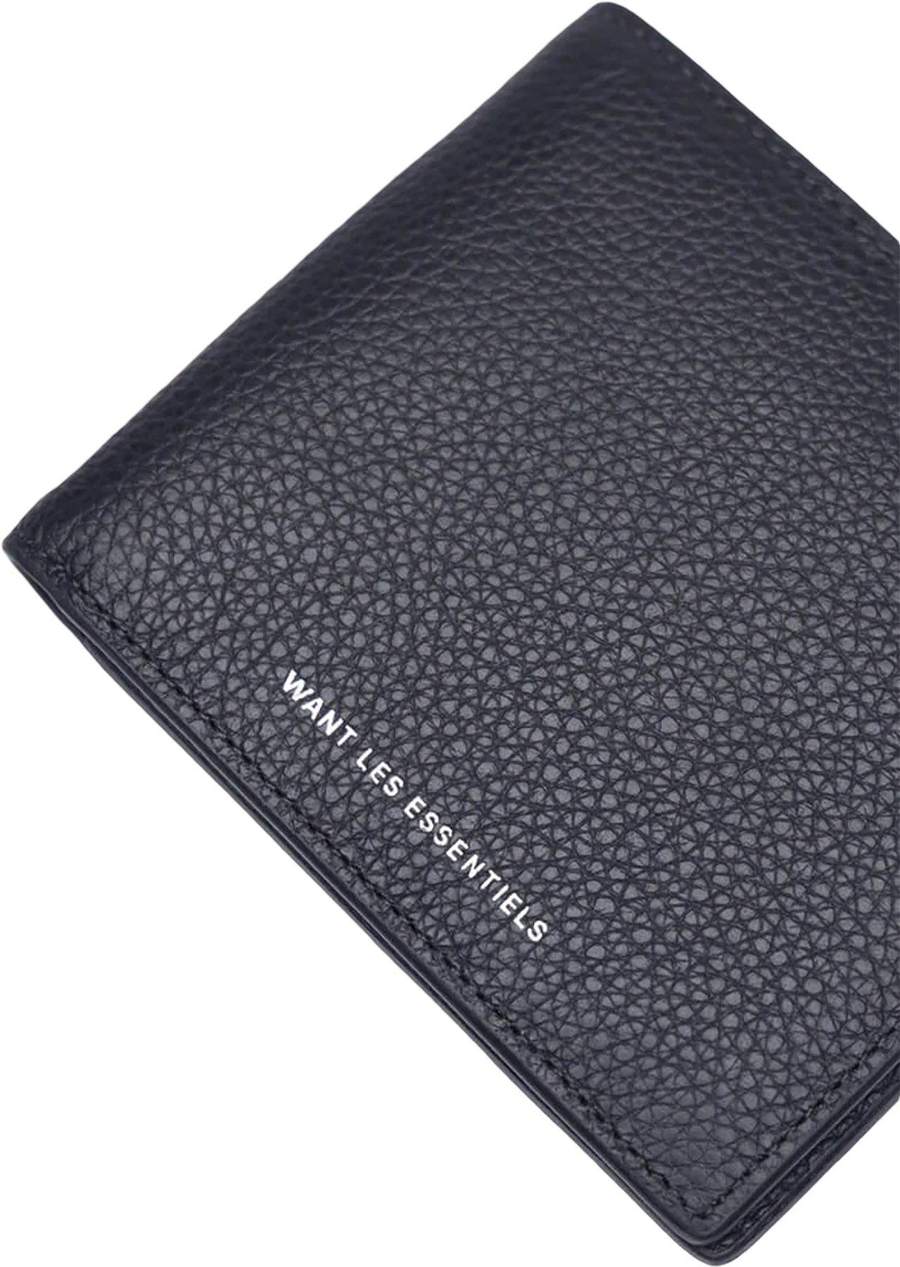 Benin Pebble-Grained Leather Bi-fold Wallet - Men's