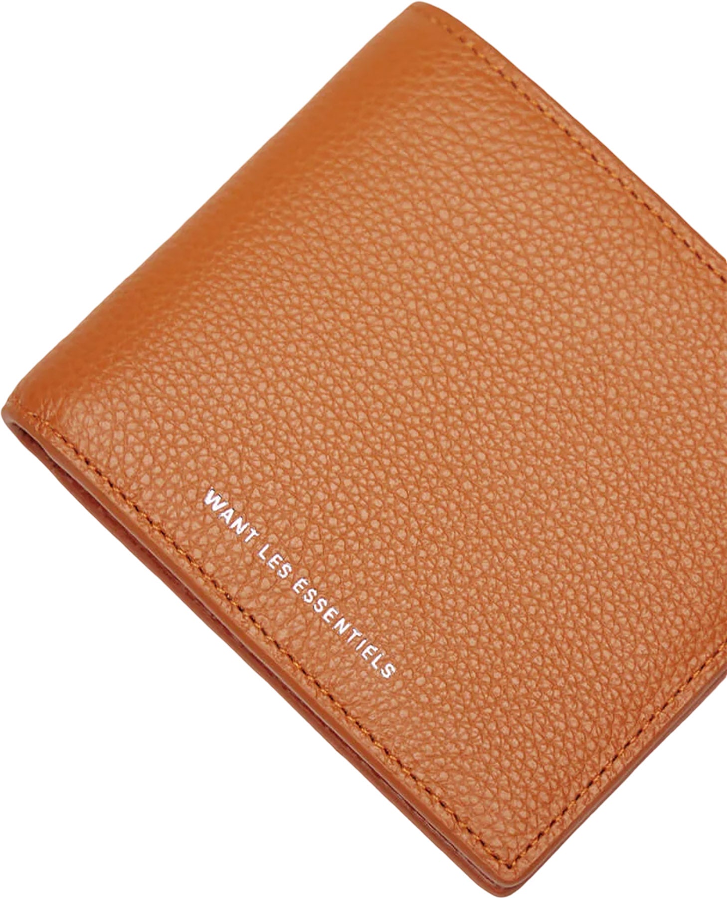 Benin Pebble-Grained Leather Bi-fold Wallet - Men's