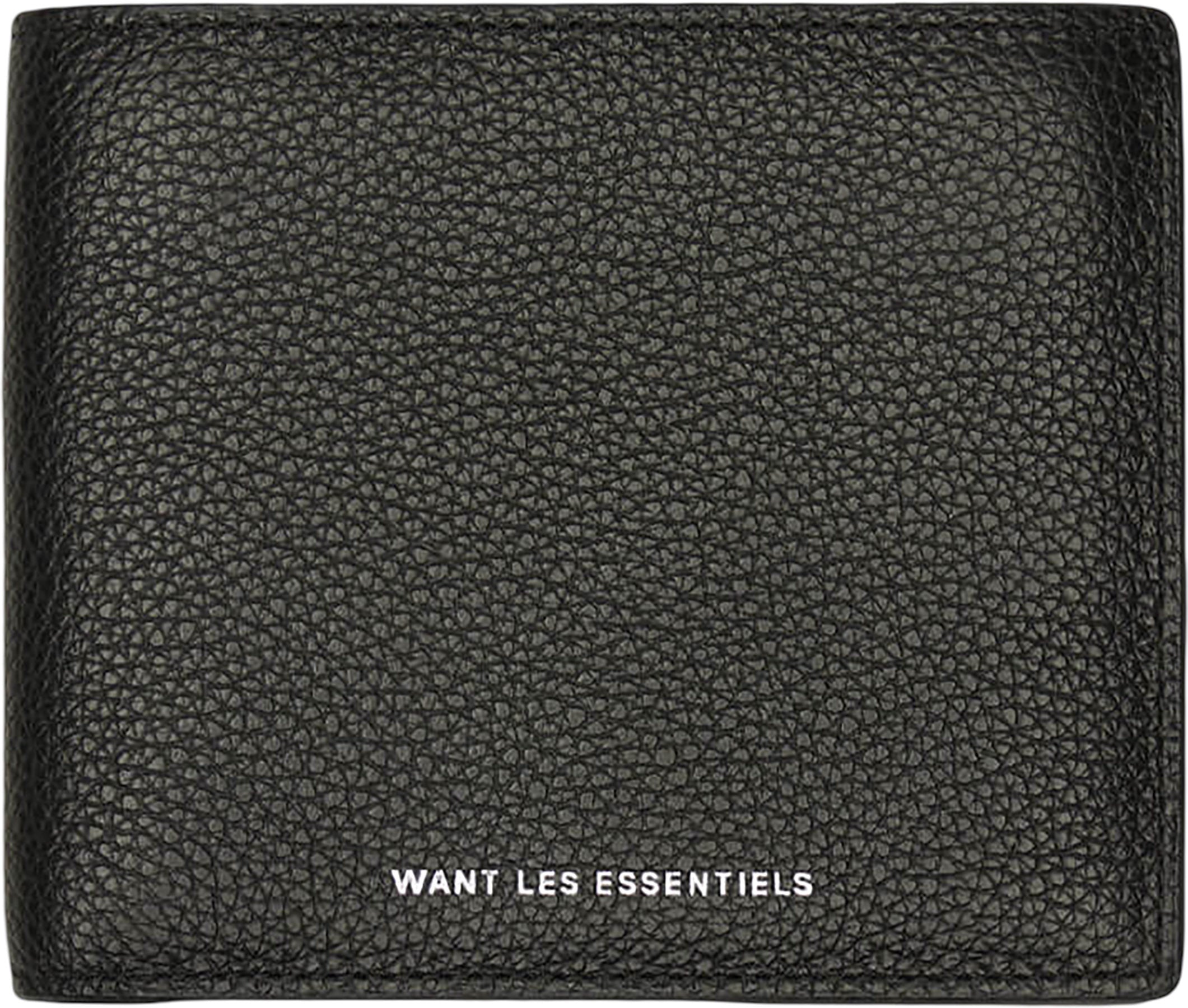 Benin Pebble-Grained Leather Bi-fold Wallet - Men's