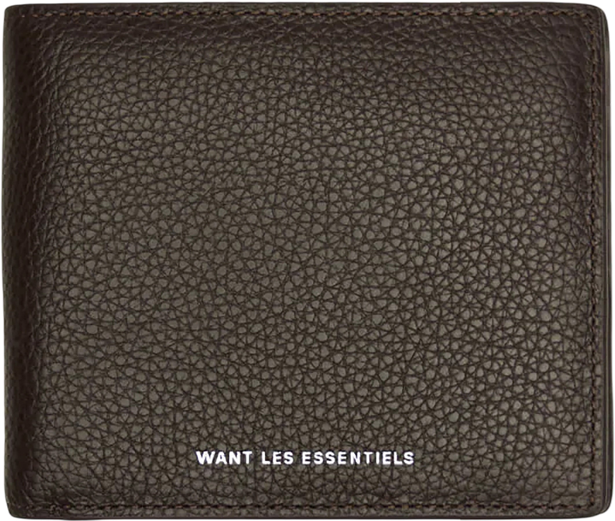 Benin Pebble-Grained Leather Bi-fold Wallet - Men's