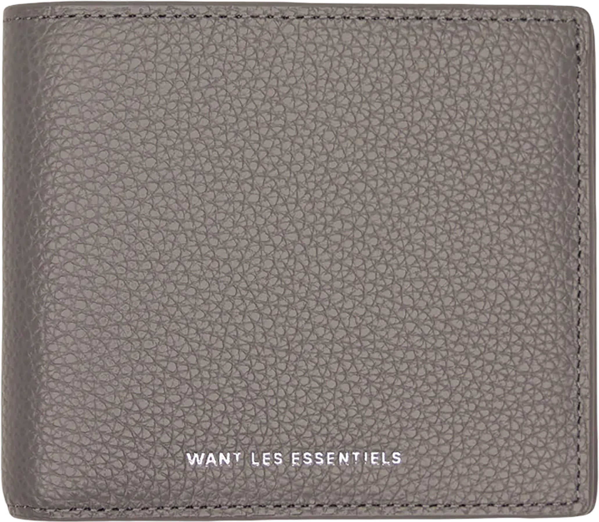 Benin Pebble-Grained Leather Bi-fold Wallet - Men's