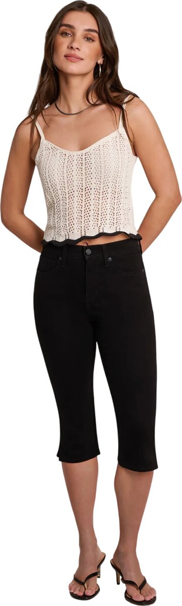Emily Slim Denim Capri - Women's